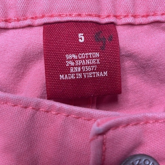Arizona Jeans Pink Bermuda shorts Size 5 - Picture 4 of 6